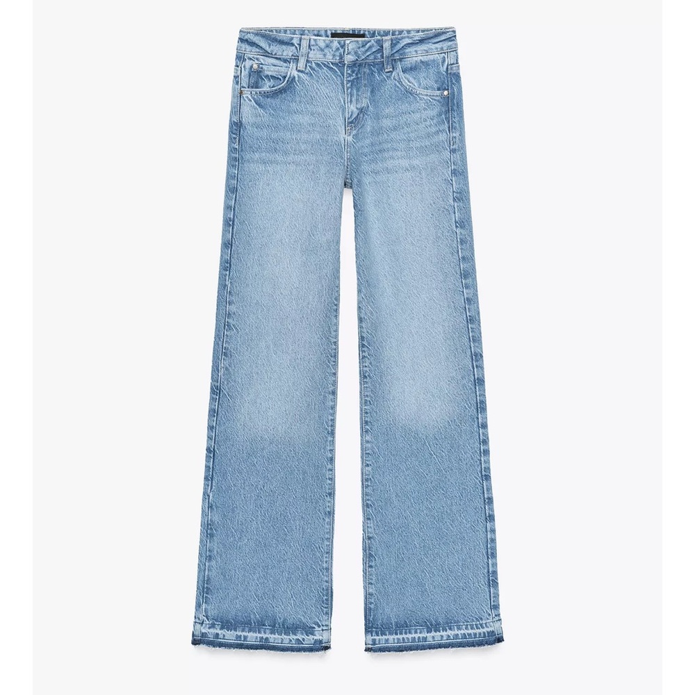 Zara z1975 mid-rise bootcut jeans